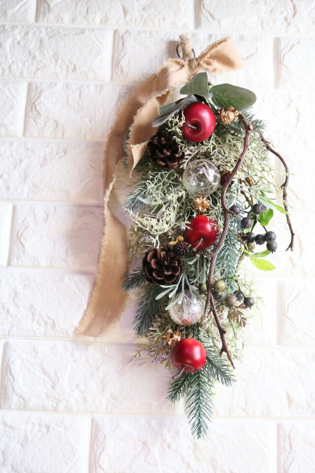 クリスマス スワッグ 造花 | iichi 日々の暮らしを心地よくする
