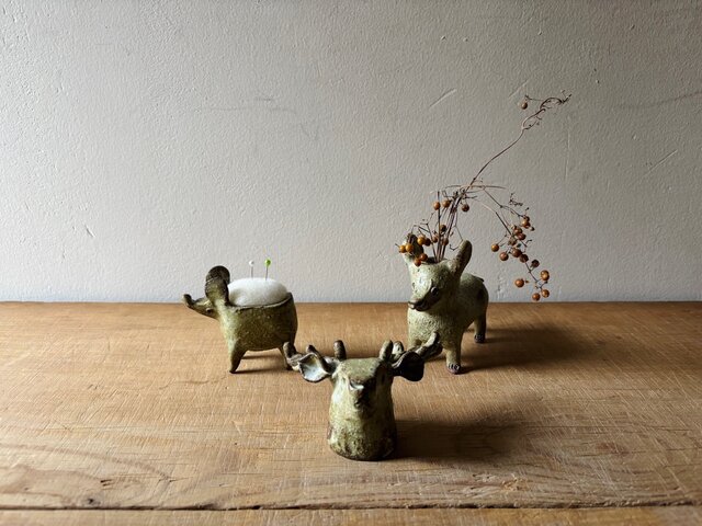 アニマルのオブジェ 一輪挿し | iichi 日々の暮らしを心地よくする