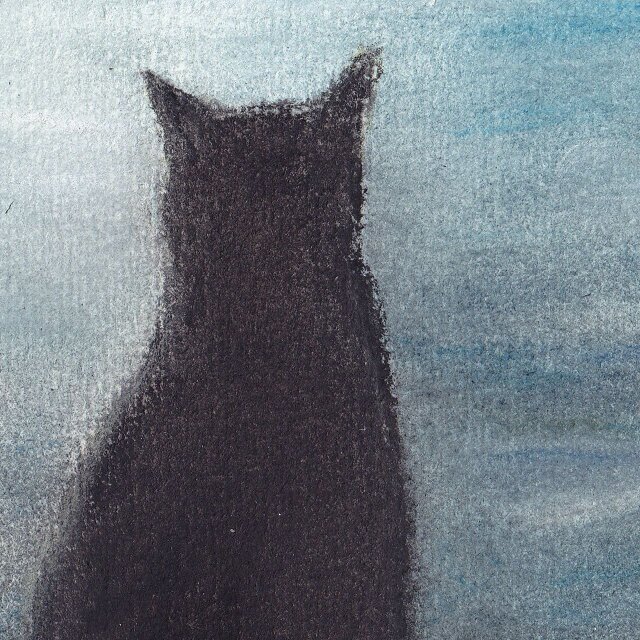しじま（パステル画 原画） | iichi 日々の暮らしを心地よくする