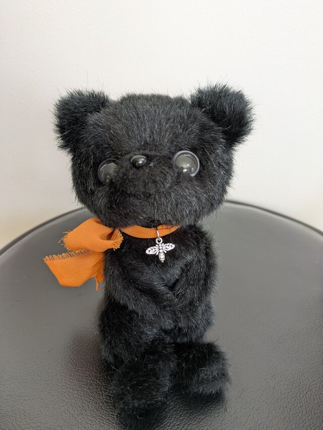 ぬいぐるみ☆やわふわな黒い子ぐまちゃん☆ | iichi 日々の暮らしを