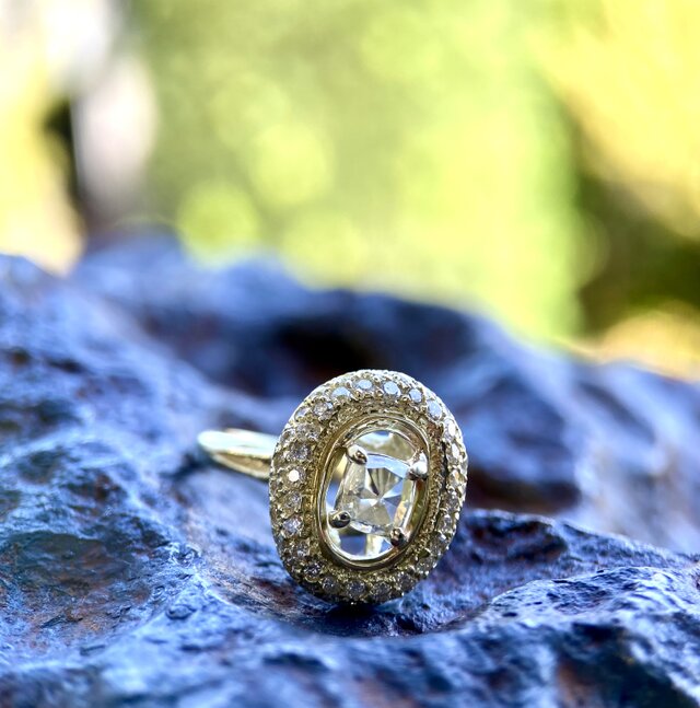 noguchi BIJOUX K14YG ローズカットダイヤリング 11号 K14YGローズカットリング(送料無料) | iichi 日々の暮らしを心地よく