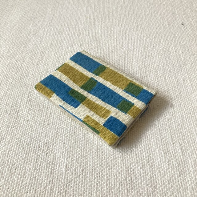 型染め カードケース「点線模様」