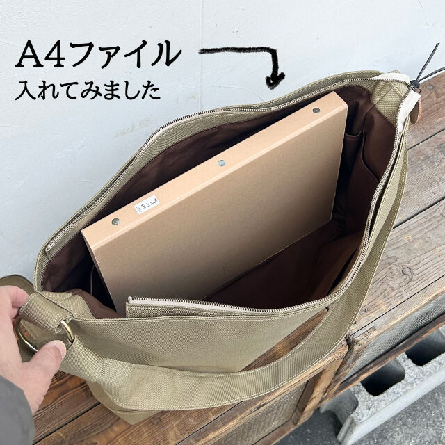 DRIFTER-M：ベージュ（コーデュラナイロン 撥水加工ナイロン素材 