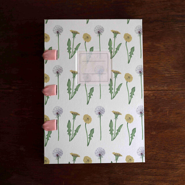 手製本ノート［TANPOPO］