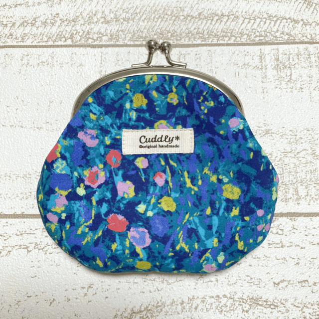ミニがま口ポーチ＊絵画風＊