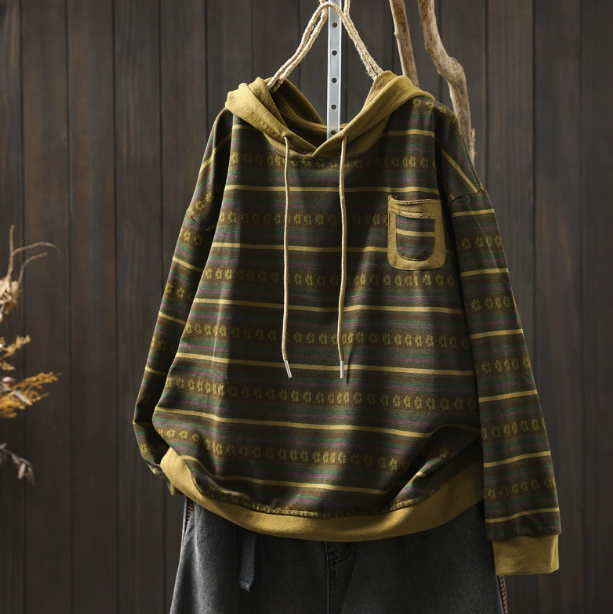 新作｜ 花柄 フーディー パーカー 秋 ゆったり オーバーサイズ