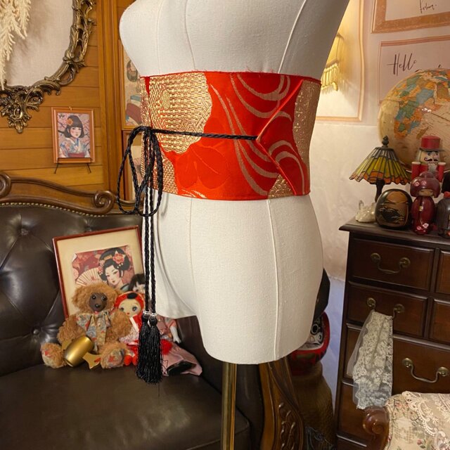 ❤プリン❤ ハンドメイド 帯 リメイク ❤プリン様専用❤ ハンドメイド 帯 リメイク