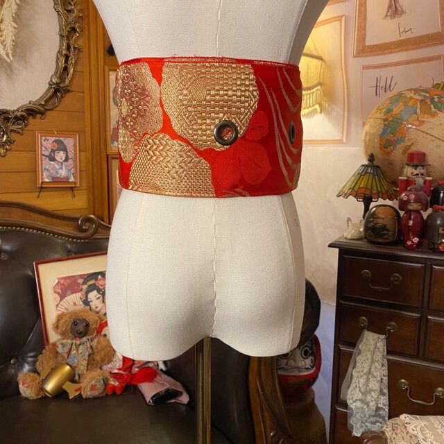 ❤プリン❤ ハンドメイド 帯 リメイク ❤プリン様専用❤ ハンドメイド 帯 リメイク