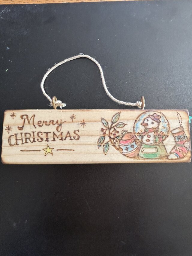 クリスマスオーナメント（スノードーム）