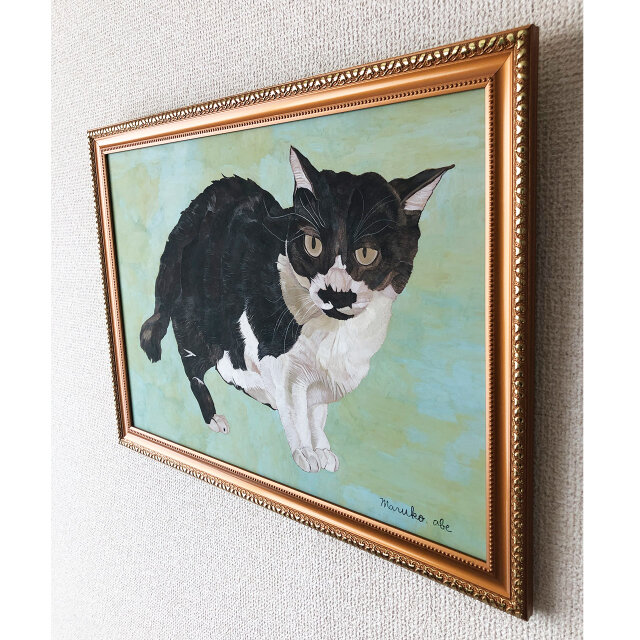 原画「ハッチ」➕猫イラスト3枚無料プレゼント！ | iichi 日々の