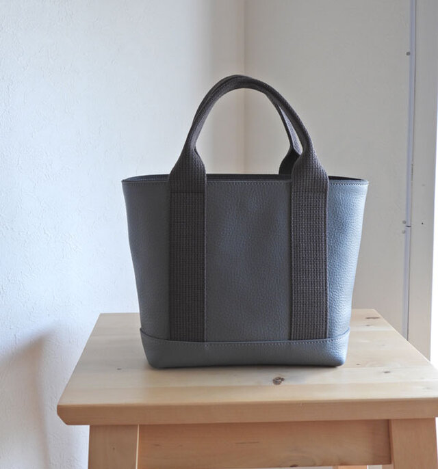 ベビーシンプルトート　グレー