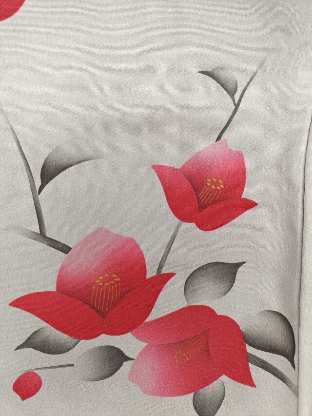 ロングジレ_着物をリメイクしたロングシルエットのお供に！ユニ