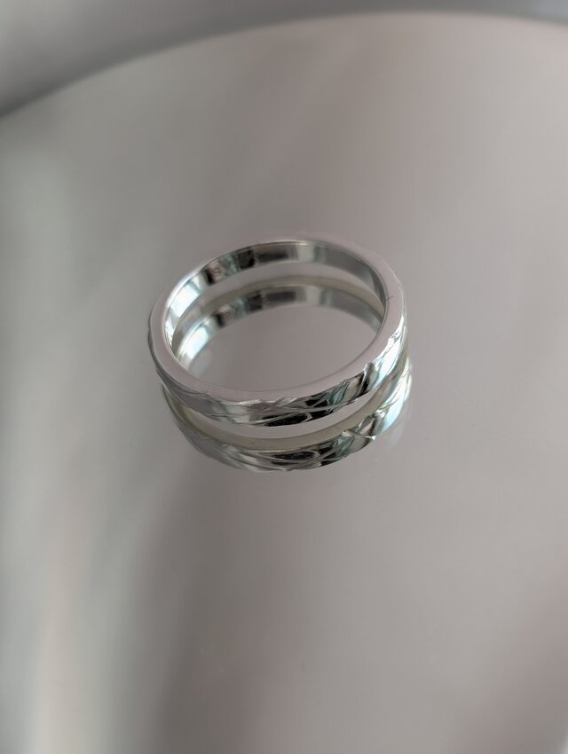 ※受注制作※クロト【彫金ストールリング23号】運命の三女神モイライ