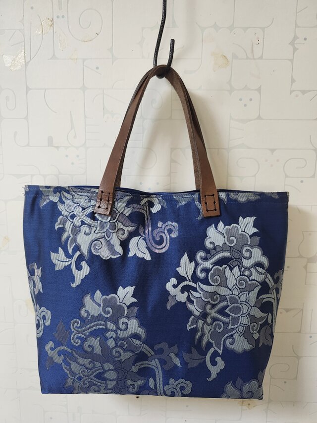 帯リメイク　トートバッグ