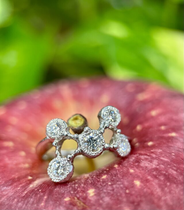 PT900ダイヤモンドリング(送料無理)