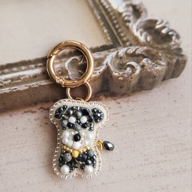 『otomo wanko 』小さなシュナウザーさんのチャーム