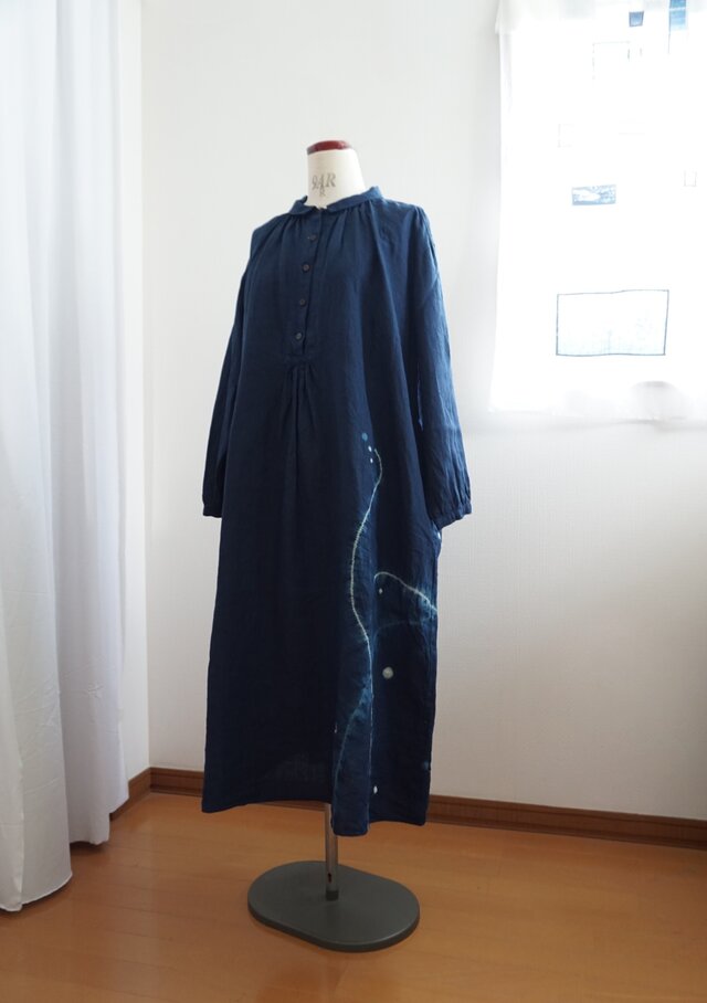 HUIS　おへそリネンワンピース