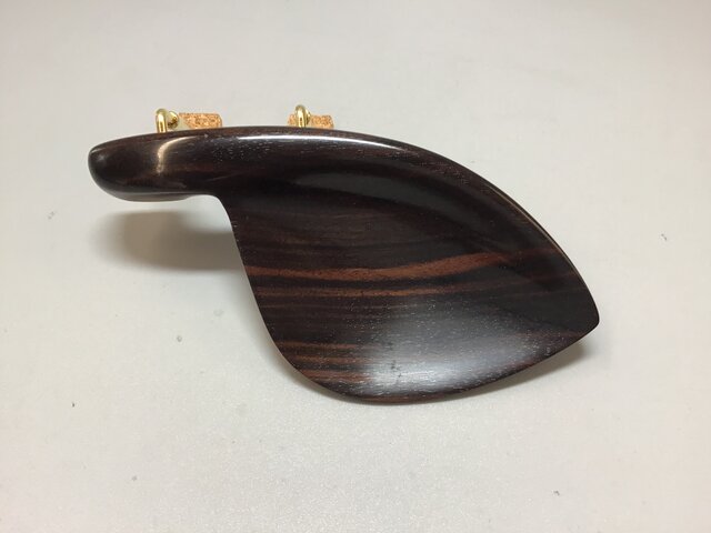 貴重 希少品 バイオリン顎当て 本インド産黒檀エボニー | iichi 日々の