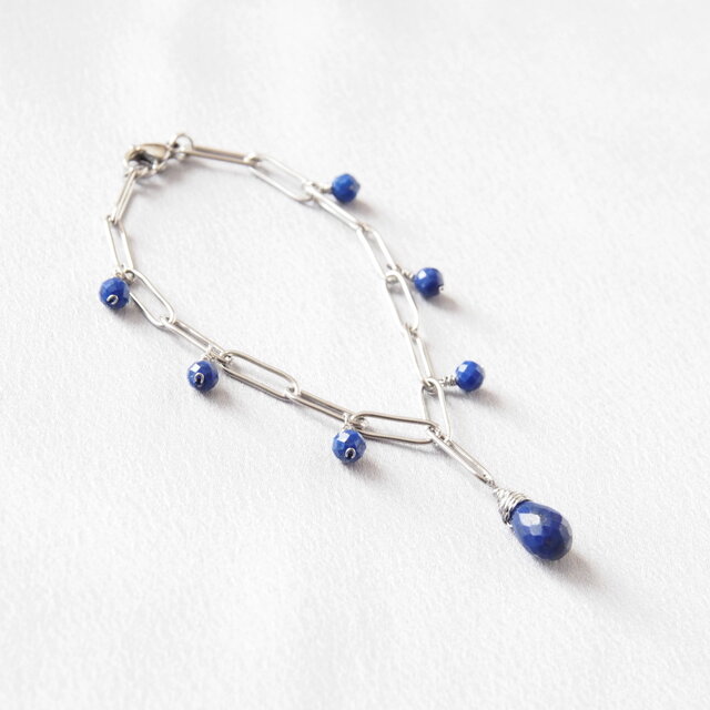 Chain Bag Charm（ラピスラズリ）