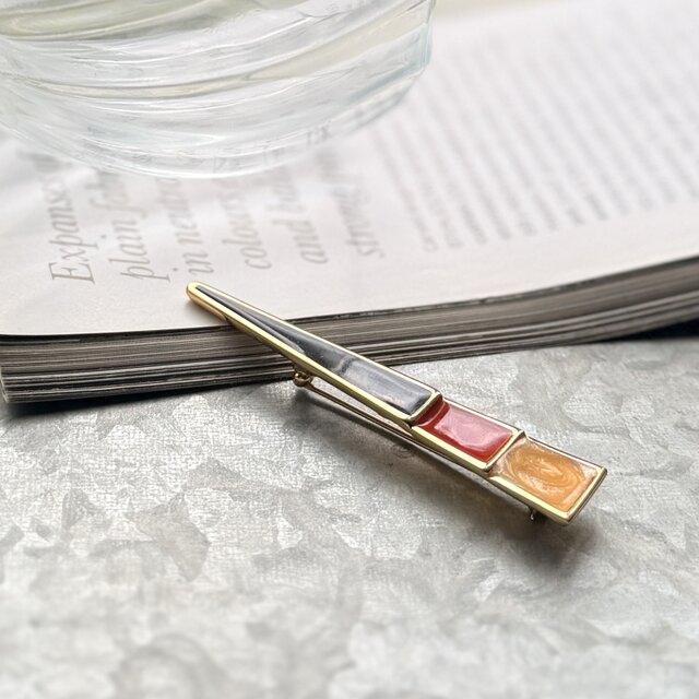 SCM49-【 MONET 】モネ・ヴィンテージブローチ 1980's Multicolored