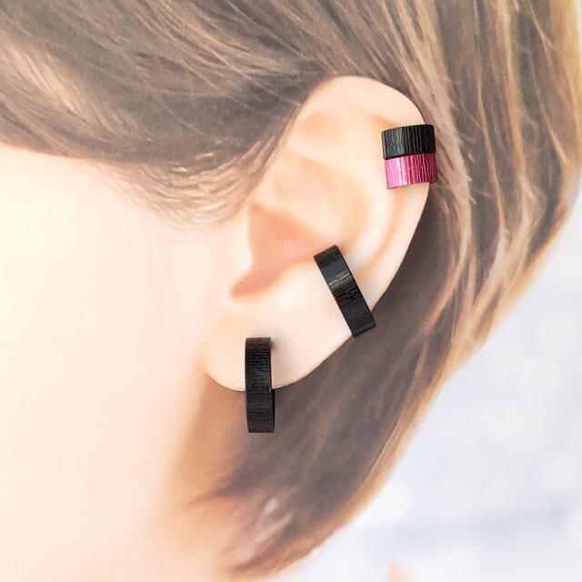 軽い〉〈痛くない〉〈挟むだけ〉2wayデザインビビッドピンクフラット