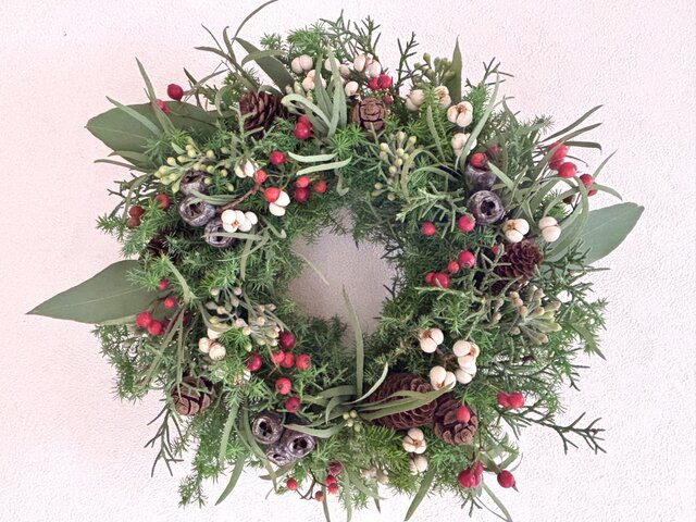 ころん。と可愛い(*^^*)ナンキンハゼリース　木の実リース ころん。と可愛い(*^^*)ナンキンハゼリース 木の実リース ころん。と