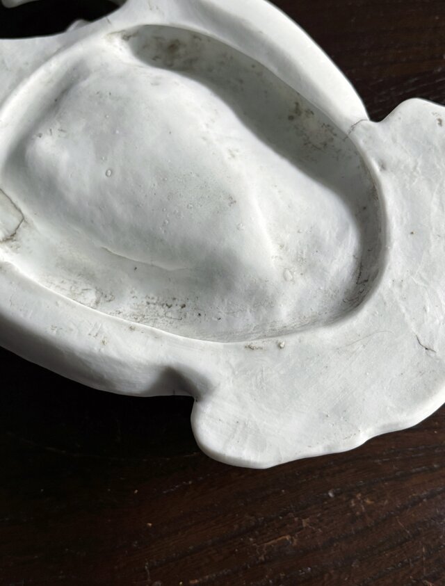 ベニティエ 聖水盤 イエス 天使 ビスク フランス アンティーク 0502239