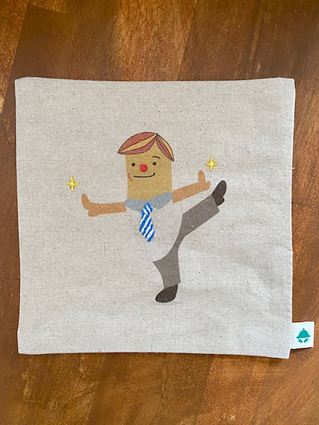 リーマンナッツさんの布イラスト