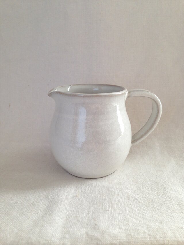 ミルクピッチャー(アンティークホワイト)