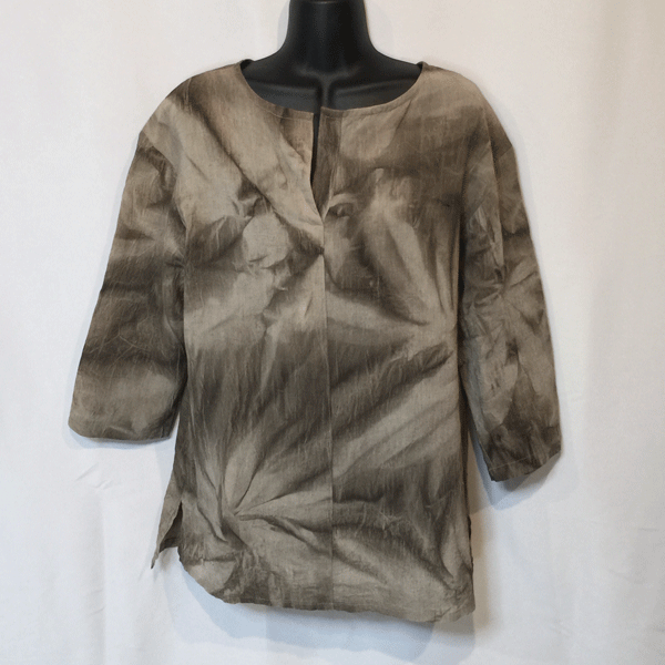 柿渋染めプルオーバー21008