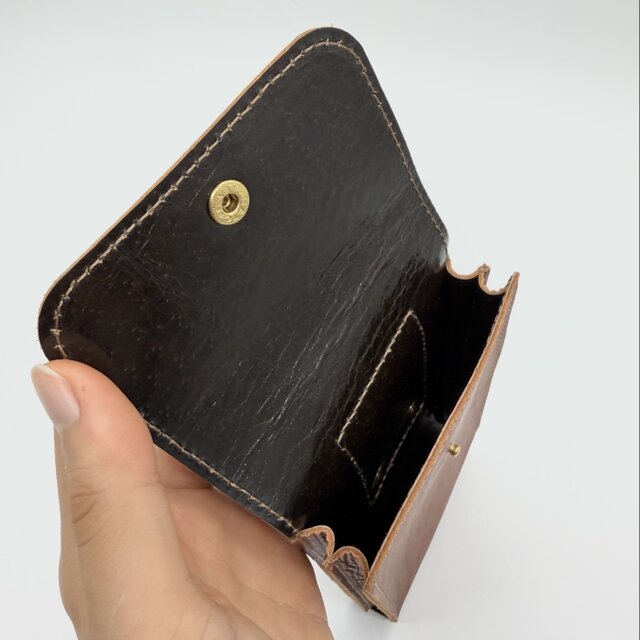 リニューアル】レザースマホベルトポーチ（ハンドメイド／コンパクト 
