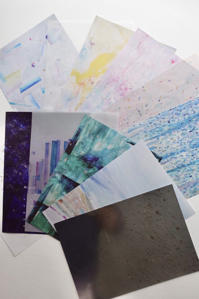 2026 drawing calendar 発光