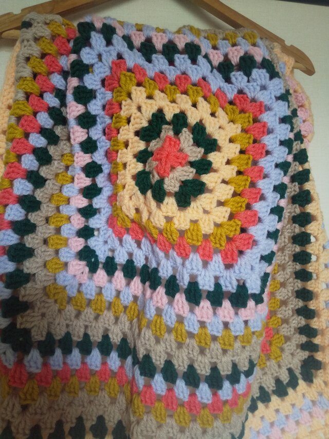 カラフルなブランケット