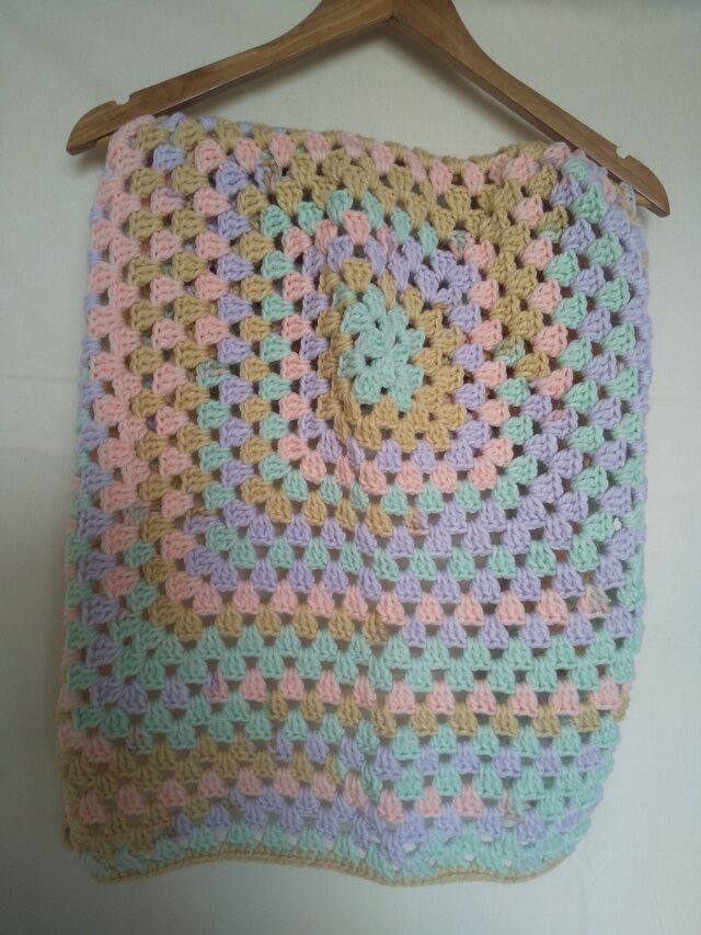 カラフルなゆめかわブランケット