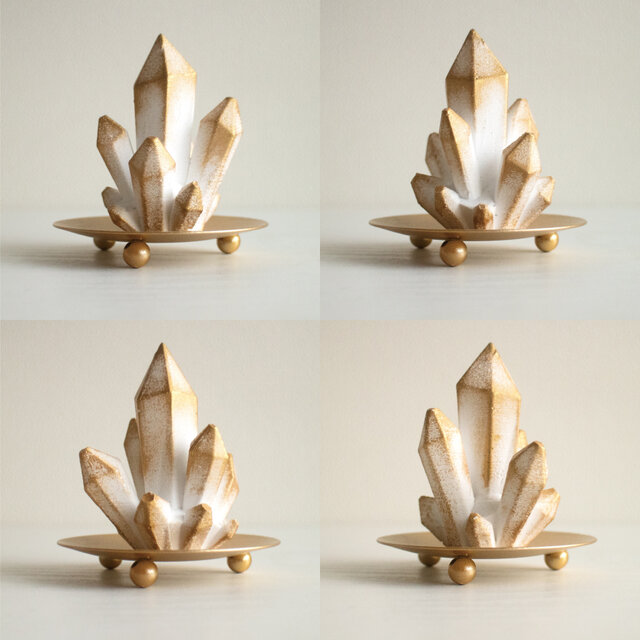アロマストーン確認用♡置物インテリア crystal aroma stone | クリスタルのアロマストーンオブジェ《香る