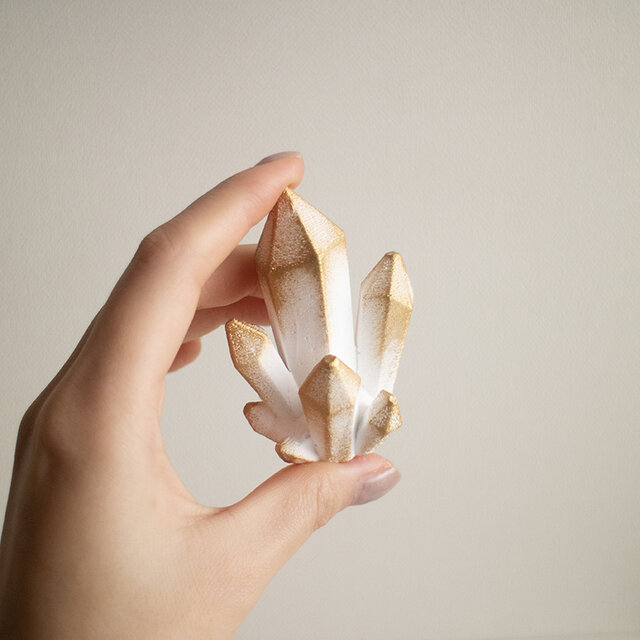 crystal aroma stone | クリスタルのアロマストーンオブジェ《香る