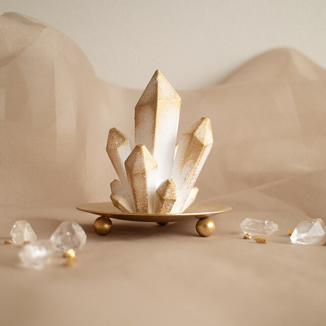 crystal aroma stone | クリスタルのアロマストーンオブジェ《香るインテリア》