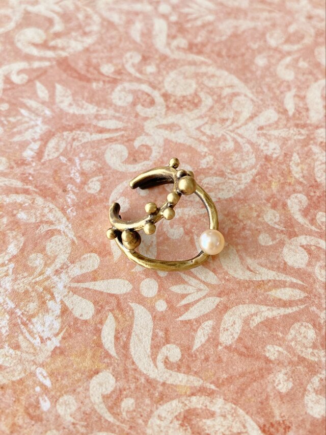 2連風　粒々カフ真鍮