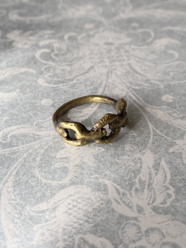 鎖モチーフリング