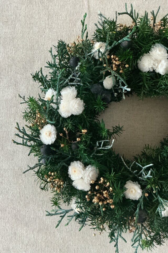 壁掛けツリーとリースのクリスマスセットB | iichi 日々の暮らしを