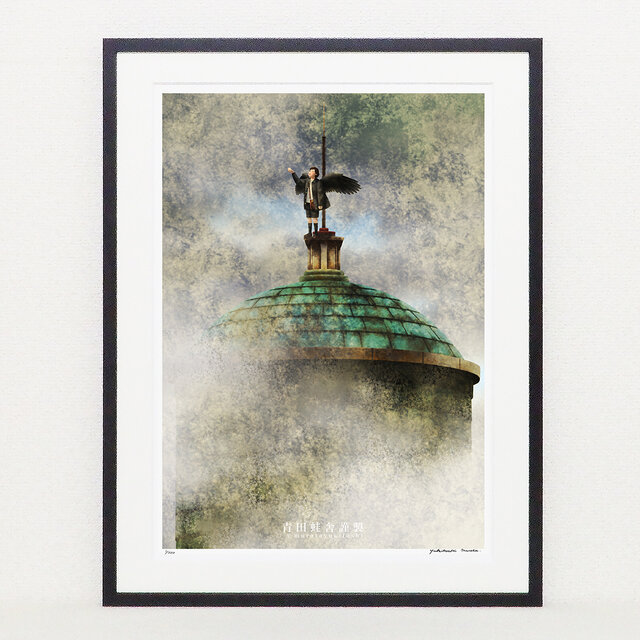 雨烏 : ジクレー版画 ／ Rain Crow : Giclee Print | iichi 日々の