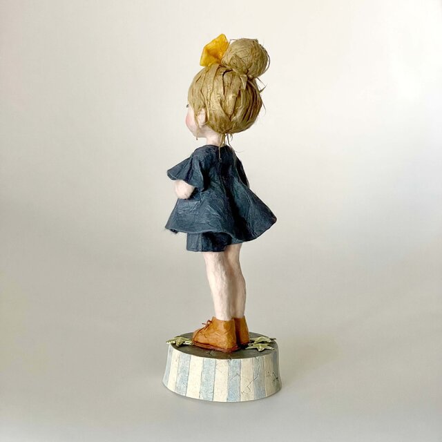 和紙人形　　ハンドメイド 創作和紙人形 夕涼み - MIYO-ART'S GALLERY | minne byGMOペパボ 国内