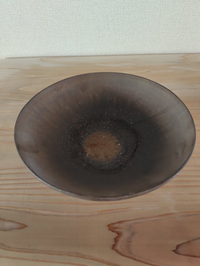 ブロンズ釉 サラダボウル  Lサイズ