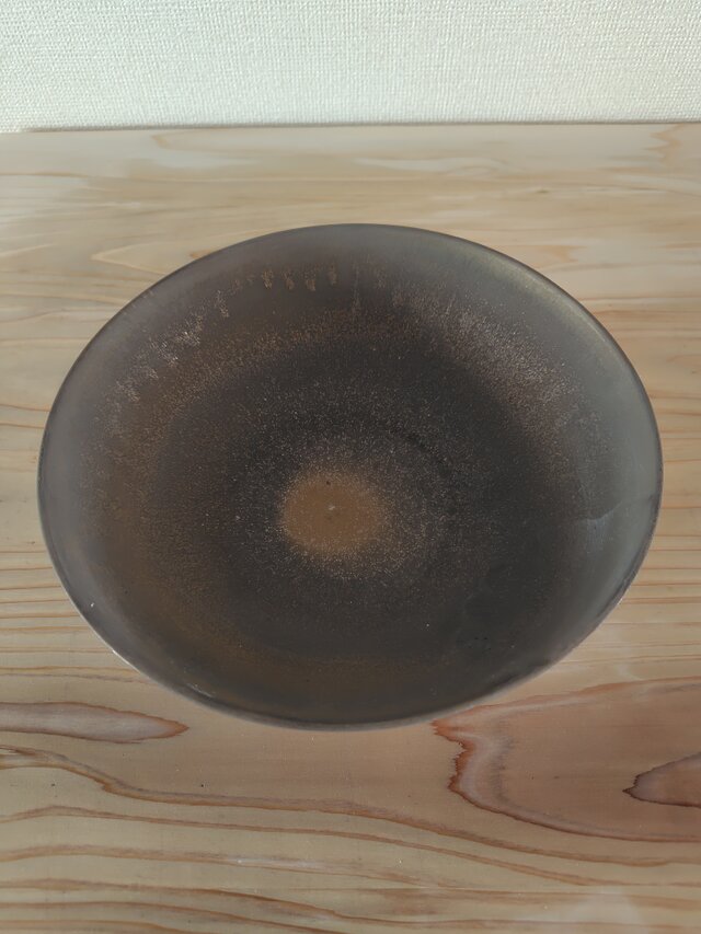 ブロンズ釉 サラダボウル Lサイズ