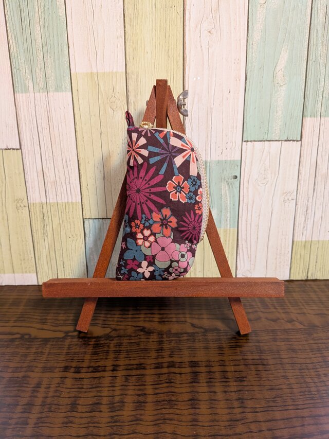 キーケース　紫