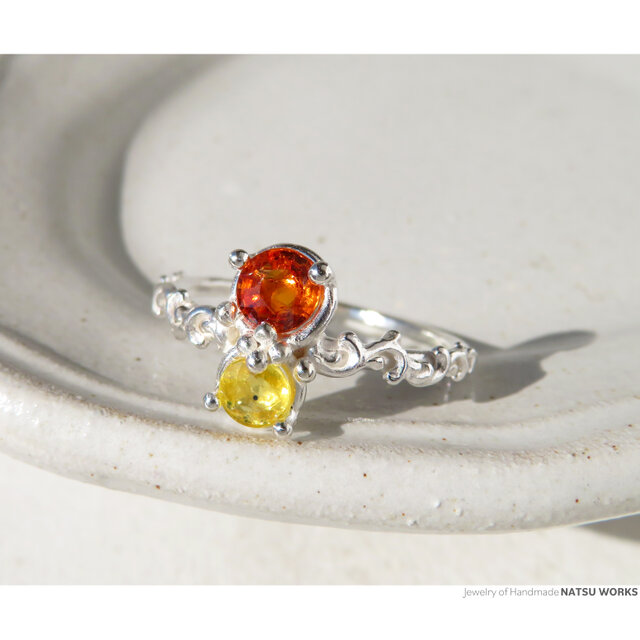 イエロー サファイア リング / Yellow Sapphire Ring 8