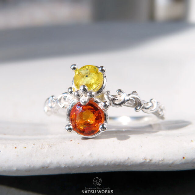 リング - イエローサファイアリング Yellow Sapphire Ring イエロー サファイア リング / Yellow Sapphire Ring 8 | iichi 日々の