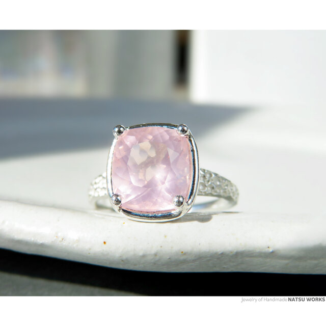 ローズクォーツ リング / Rose Quartz Ring