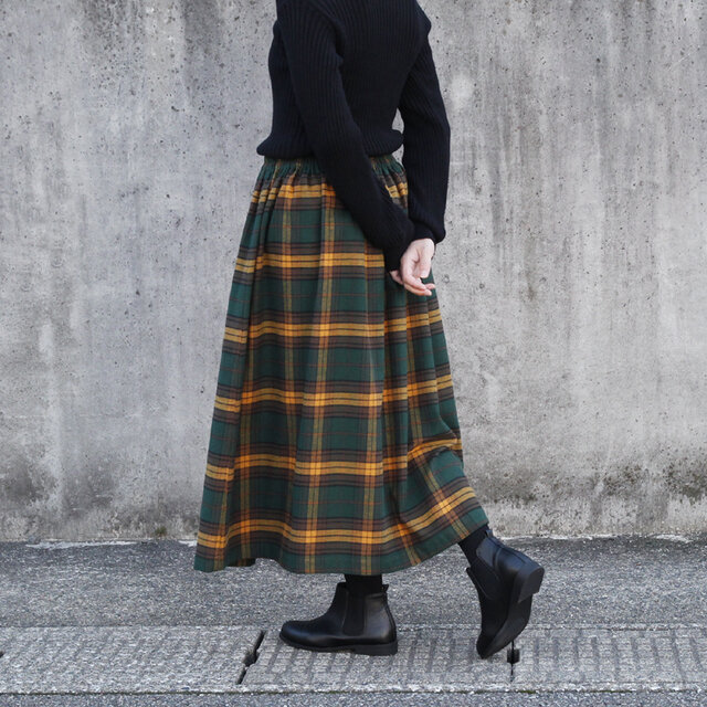 knwls スカート 裾切替ギャザースカート | タイトスカート | NOELA OFFICIAL WEB STORE