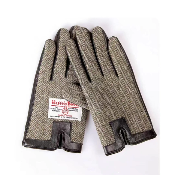 手袋 ウール イギリス産 ハンドウォーマー 羊革手袋 レディース メンズ スマホ対応 男女兼用 お年賀 彼氏彼女 新春